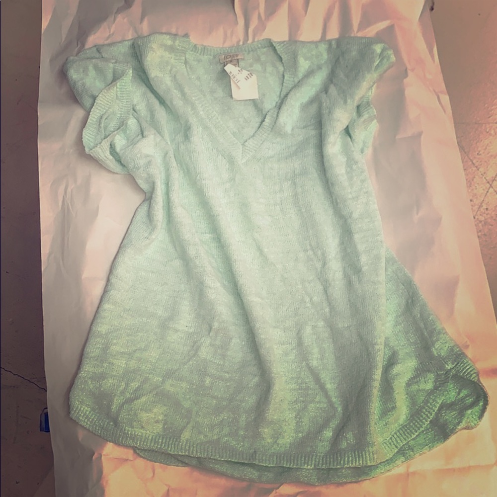 Short Sleeve Sweater Top J Crew